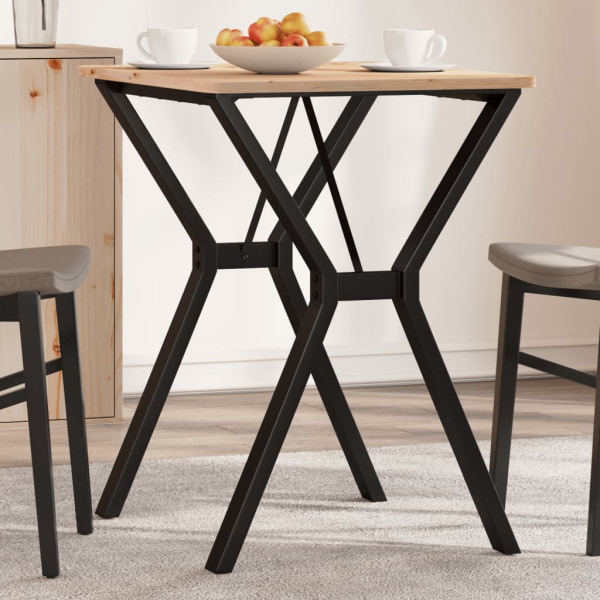 Patas de mesa de comedor estructura Y hierro fundido 60x50x73cm D
