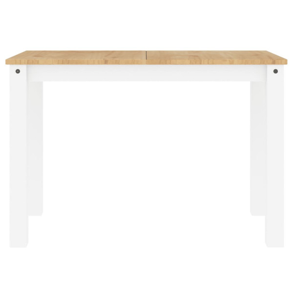 Mesa de comedor Panama madera maciza pino blanco 117x60x75 cm M 4