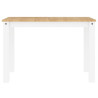 Mesa de comedor Panama madera maciza pino blanco 117x60x75 cm 4