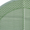 Tapete de exterior Ø200 cm ARAKIL PP Verde 5