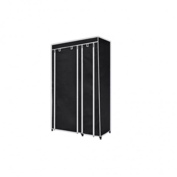 Armario plegable 110x45x175 cm negro M 3