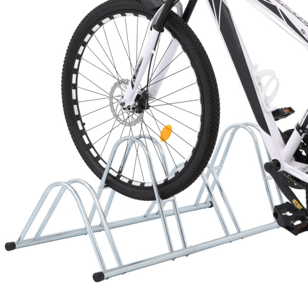 Suporte independente para 4 bicicletas aço galvanizado M 2