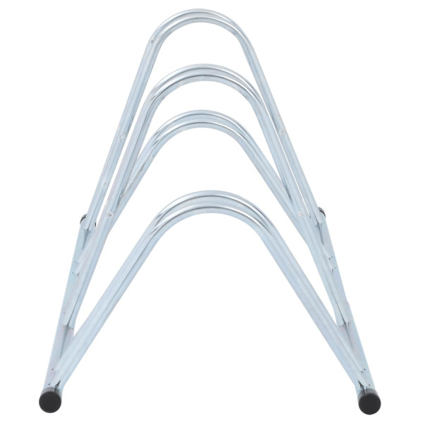 Suporte independente para 4 bicicletas aço galvanizado M 4