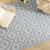 Alfombra de exterior PP gris 190x290 cm 1