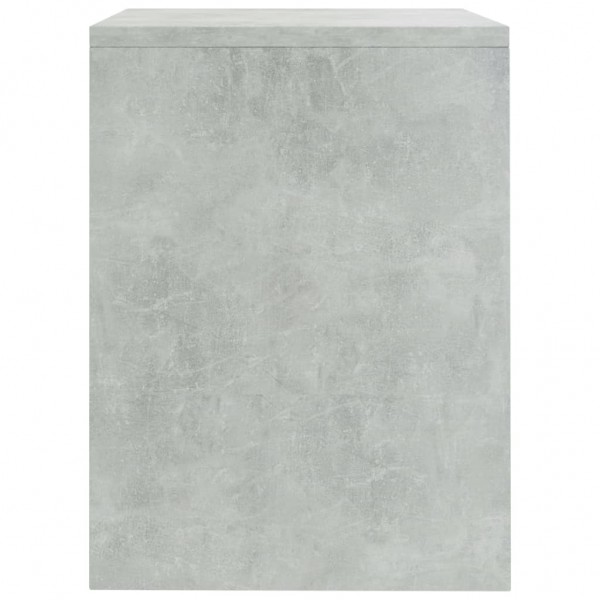 Mesa de cabeceira 40x30x40cm derivados de madeira cinza cimento M 5