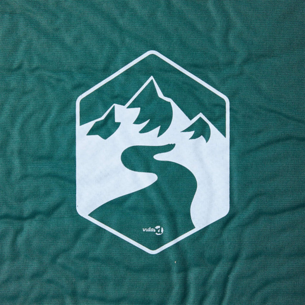 Colchón de camping autoinflable con almohada integrada verde M 3