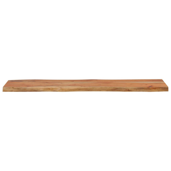 Tablero rectangular madera de acacia borde vivo 110x40x2.5 cm M 5