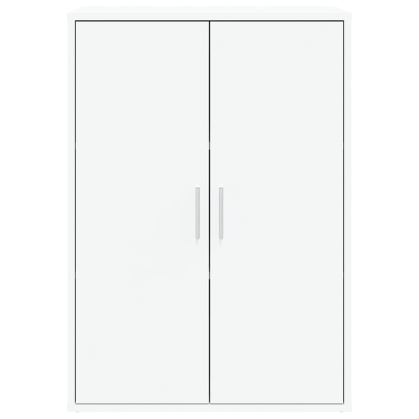 Aparadores 2 pcs 60x31x84 cm derivados de madeira branco M 5