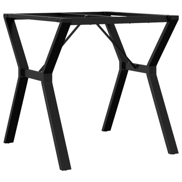 Patas de mesa de comedor estructura Y hierro fundido 70x70x73cm M 2