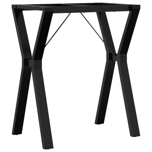 Patas de mesa de comedor estructura Y hierro fundido 60x40x73cm M 2