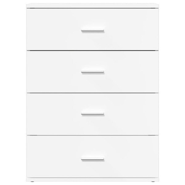 Aparadores 2 pcs 60x39x80 cm derivados de madeira branco M 5