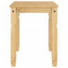 Mesa de comedor Corona madera maciza de pino 112x60x75 cm 5
