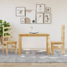 Sillas de comedor Corona 2 uds madera maciza pino 42x47x107 cm 3
