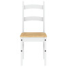 Cadeiras de jantar 2 pcs 40x46x99 cm pinho maciço branco 4
