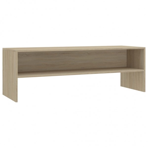 Mueble de TV madera contrachapada roble Sonoma 120x40x40cm M 2