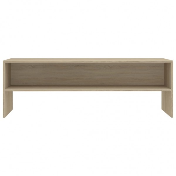 Mueble de TV madera contrachapada roble Sonoma 120x40x40cm M 4