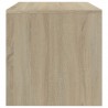 Mueble de TV madera contrachapada roble Sonoma 120x40x40cm 5