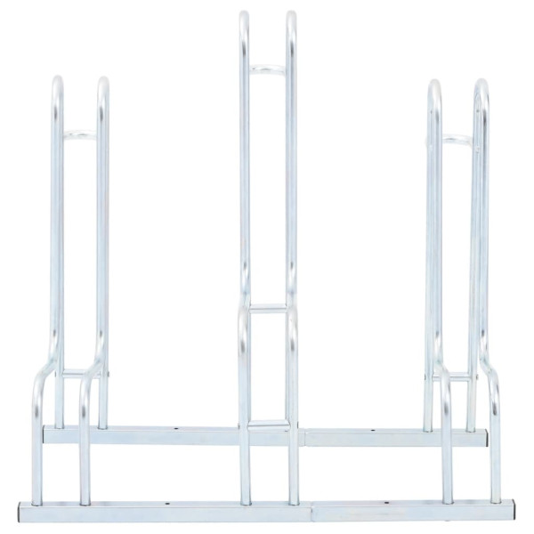 Soporte para 3 bicicletas suelo independiente acero galvanizado M 3