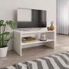 Mueble para TV madera contrachapada blanco 80x40x40 cm 1