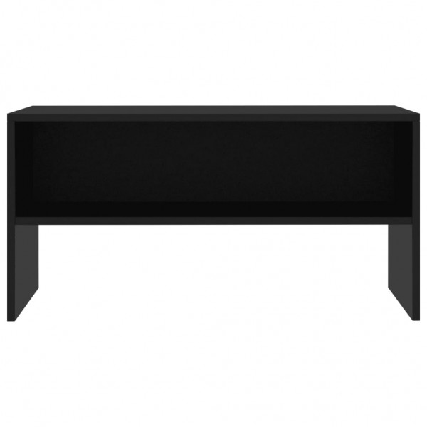 Móvel de TV 80x40x40 cm derivados de madeira preto M 4