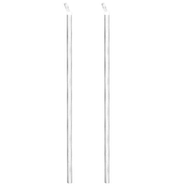 Cerca de arame com postes/espetos 15x1.5 m aço galvanizado M 5