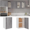 Armario colgante madera contrachapada gris sonoma 39.5x31x60 cm 1