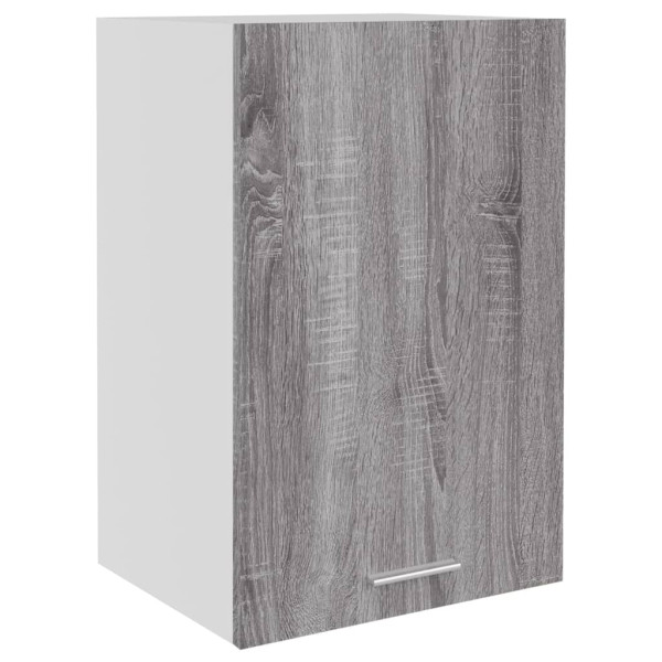 Armario colgante madera contrachapada gris sonoma 39.5x31x60 cm M 2