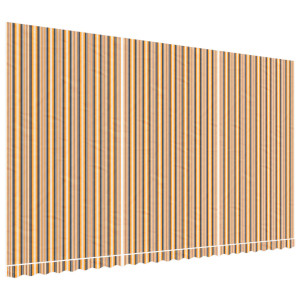 Tecido de substituição para toldo 6x3.5 m riscas multicor H