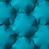 Colchón de camping autoinflable con almohadas 2 personas azul 3