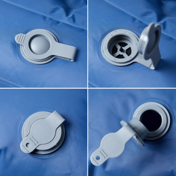 Colchão campismo autoinsuflável c/ almofadas 2 p. azul-marinho M 4