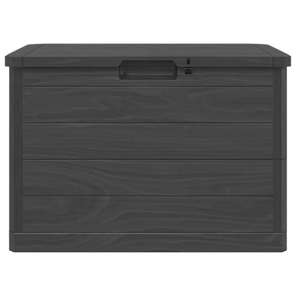 Caixa para almofadões de exterior polipropileno antracite M 5