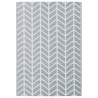 Alfombra de exterior PP gris 160x230 cm 2