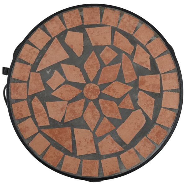 Suportes de plantas 3 pcs cerâmica terracota M 5