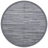 Alfombra de exterior PP gris Ø200 cm 2