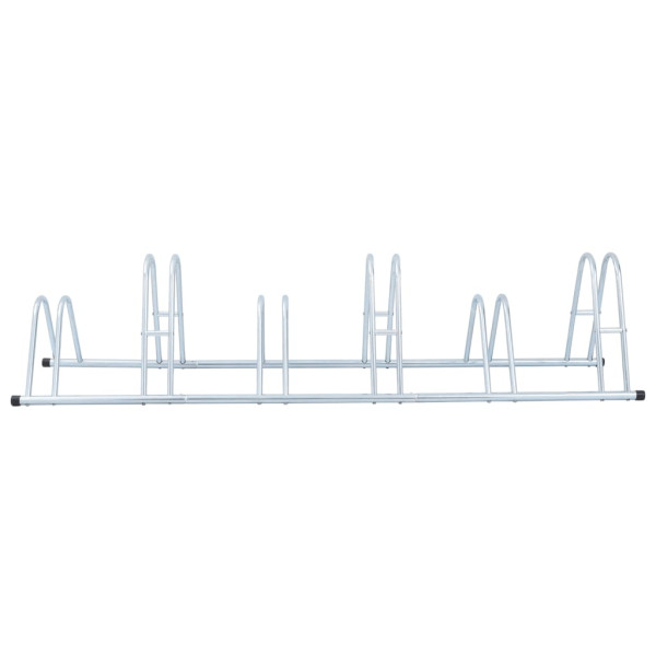 Soporte para 6 bicicletas suelo independiente acero galvanizado M 3