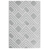Alfombra de exterior PP gris 120x180 cm 2