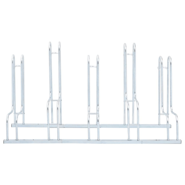 Soporte para 5 bicicletas suelo independiente acero galvanizado M 3