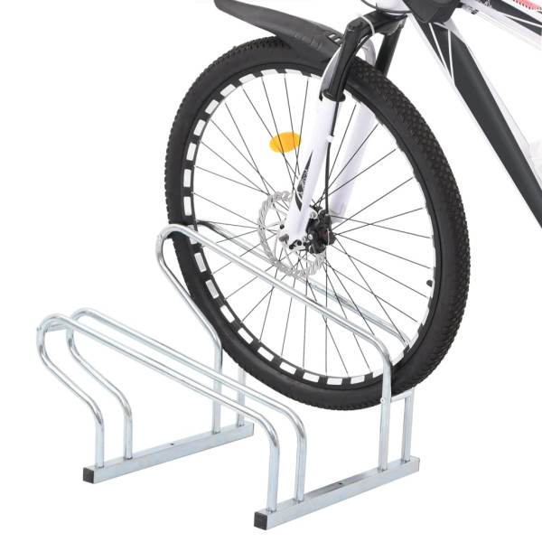 Suporte independente para 2 bicicletas aço galvanizado M 2