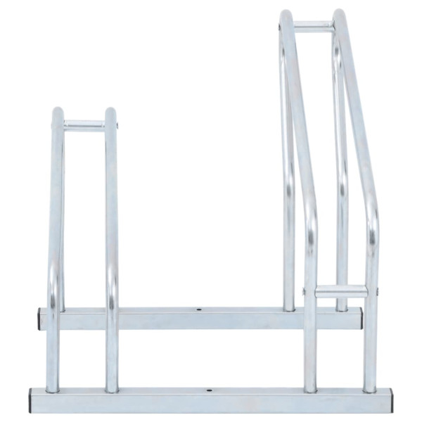 Suporte independente para 2 bicicletas aço galvanizado M 3