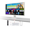 Smart Monitor LG 31.5" IPS 32SR50F-W blanco 4