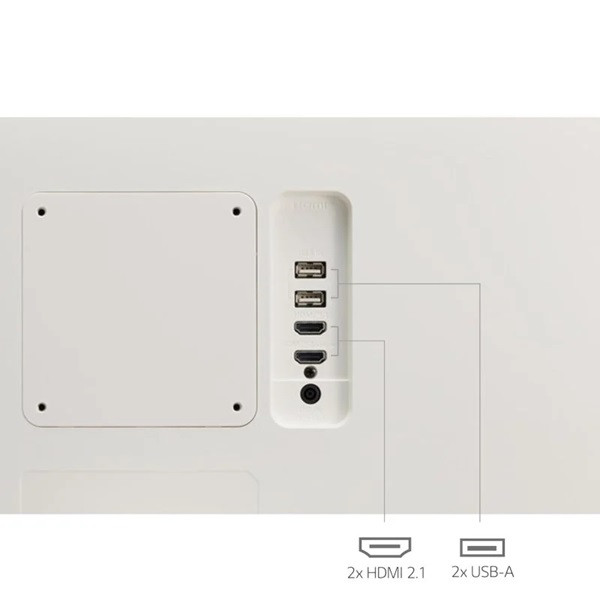 Smart Monitor LG 31.5" IPS 32SR50F-W blanco M 5