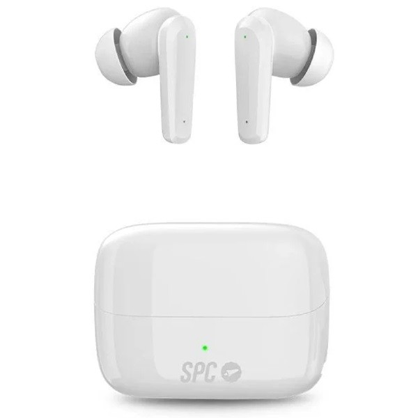 Auriculares bluetooth spc ether 2 pro con estuche de carga/ autonomía 6.5h/ blancos M 3