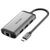 Docking USB tipo-C Vention CNCHB gris 1