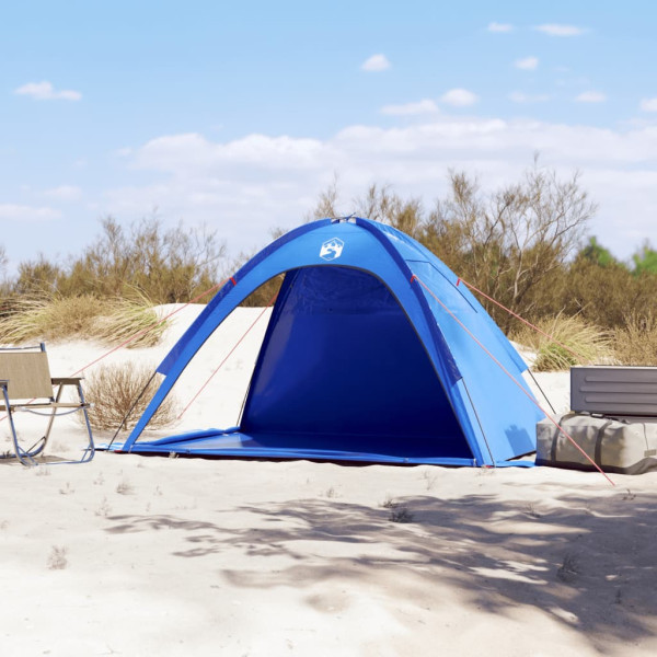 Tenda de praia impermeável azul ciano M 3