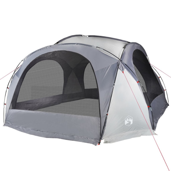 Tenda de festas impermeável branco e cinzento M 4