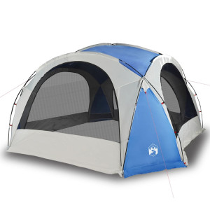 Tenda de festas impermeável azul H