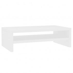 Suporte para monitor 42x24x13 cm derivados de madeira branco H