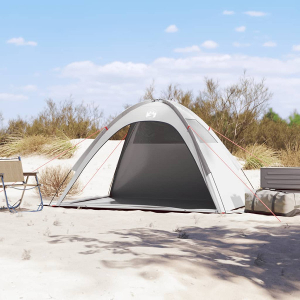 Tenda de praia impermeável cinzento M 3