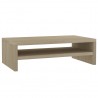 Soporte de monitor madera contrachapada roble sonoma 42x24x13cm 2