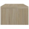 Soporte de monitor madera contrachapada roble sonoma 42x24x13cm 5